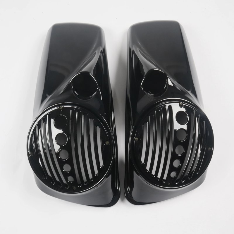 China Factory 8 Inch Black for  2014-Up Touring Models Speaker Lids